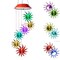 Yard Decor Lights - Solar Chimes Mother Day Outdoor Decor, Gardening Gift